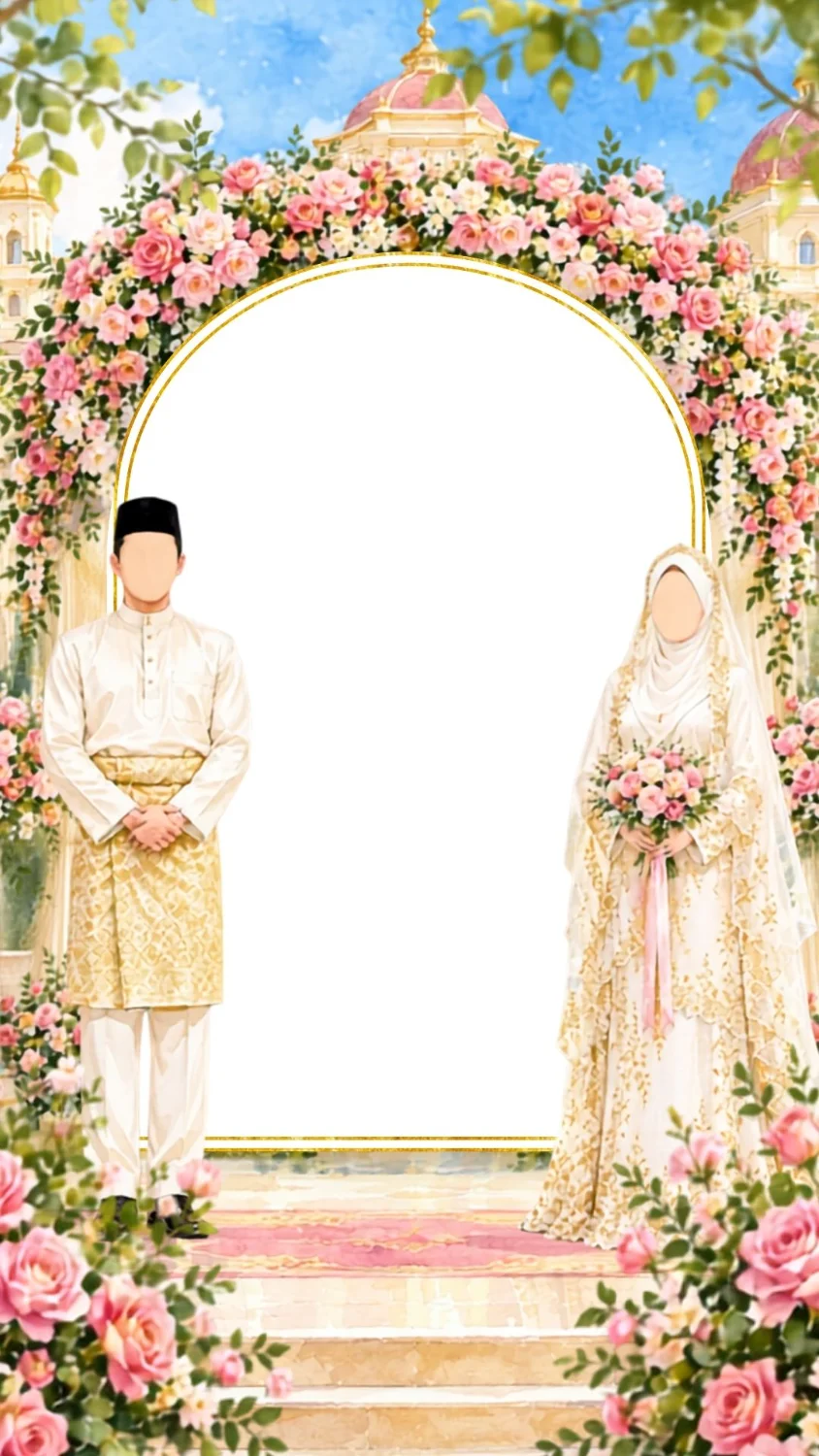 Tema kad kahwin Pancuran Cinta